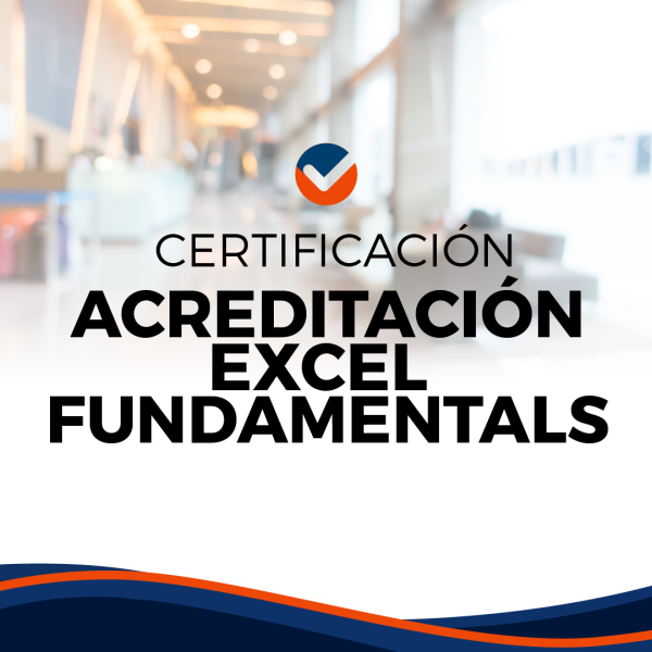 CERTIFICATE EXCEL FUNDAMENTALS